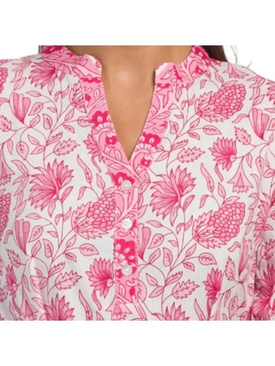 CALYPSO ST. BARTH Rylie Long Sleeve Printed Maxi Dress - Picture 3 of 4